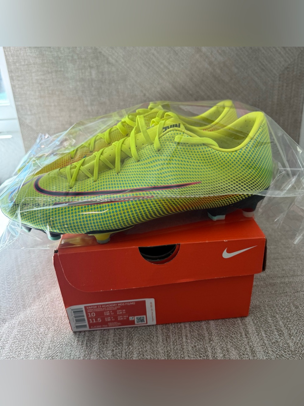 Nike Mercurial Vapor 13 Pro MDS FG Soccer Cleats Size 10